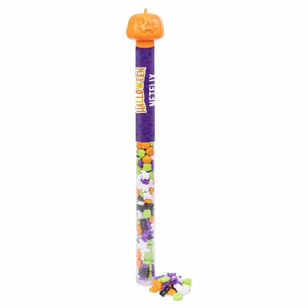 Happy Halloween Candy Tube - Halloween Mix - Custom Socks Now