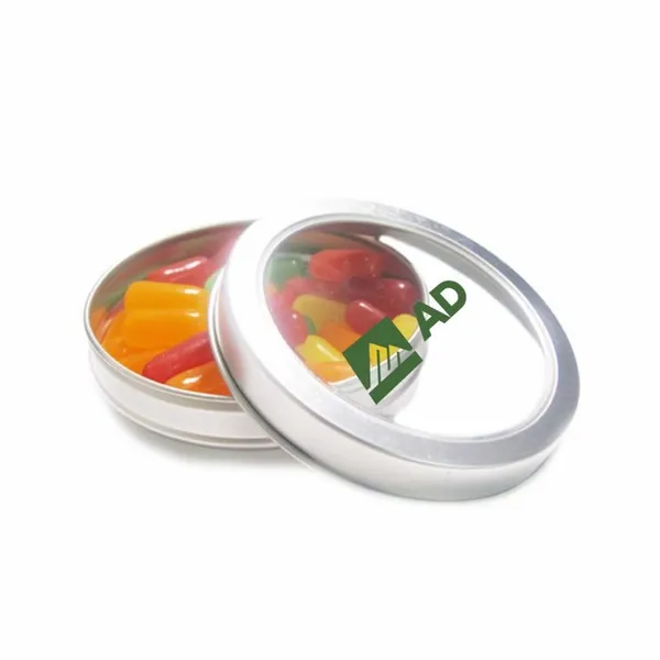Small Top View Tin-Mike & Ike's® - Custom Socks Now