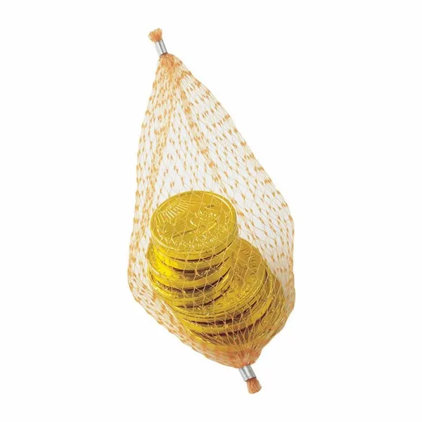 Stock Chocolate Coins (Per Mesh Net) - Custom Socks Now