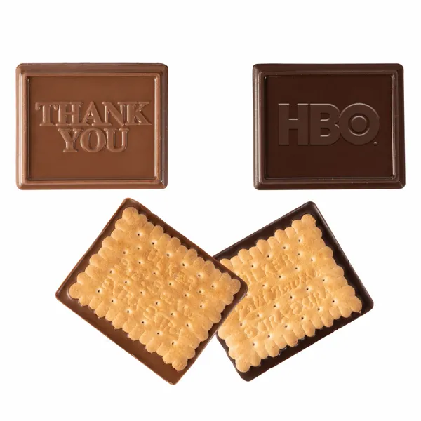 Rectangle Chocolate Cookie - Custom Socks Now