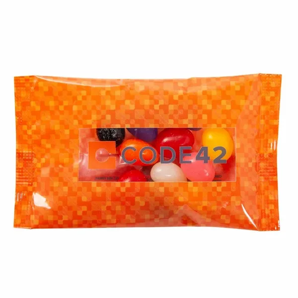1oz. Full Color DigiBag™ with Assorted Jelly Beans - Custom Socks Now