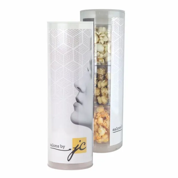 3 Piece Gift Tube with Popcorn - Custom Socks Now