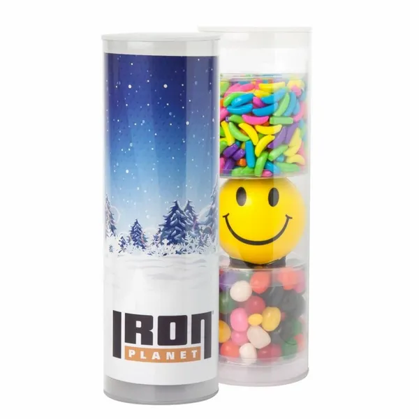 3 Piece Stress Relief Candy Tube - Custom Socks Now