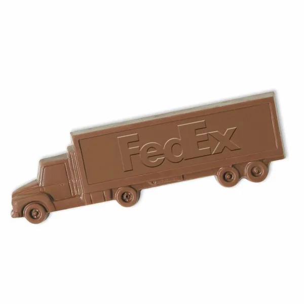 Chocolate Tractor Trailer (8 oz.) - Custom Socks Now