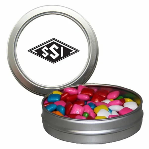 Candy Window Tin Short Round - Custom Socks Now