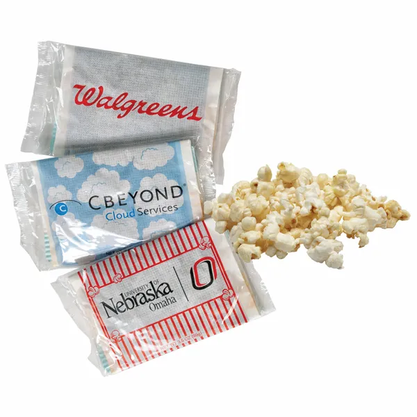 Custom Printed Single Microwave Popcorn Bag - Custom Socks Now