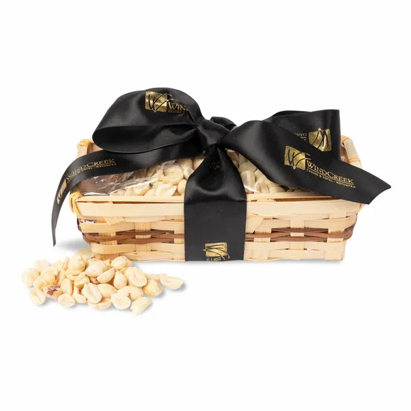 Gift Basket with Peanuts - Custom Socks Now