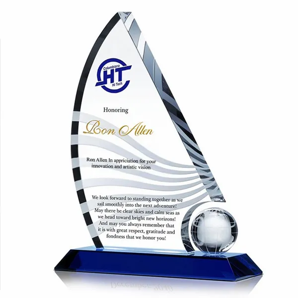 Apex Crystal Trophy