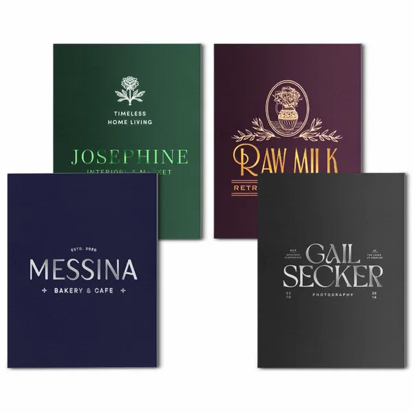 Foil Stamped Presentation Folder