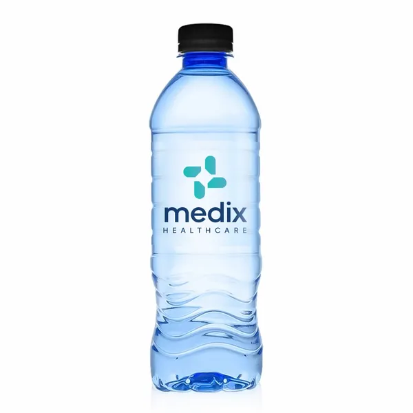 16.9 oz Blue Water Bottle - Custom Socks Now