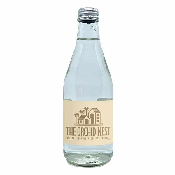 12 oz Glass Water Bottle (GLA12) - Custom Socks Now