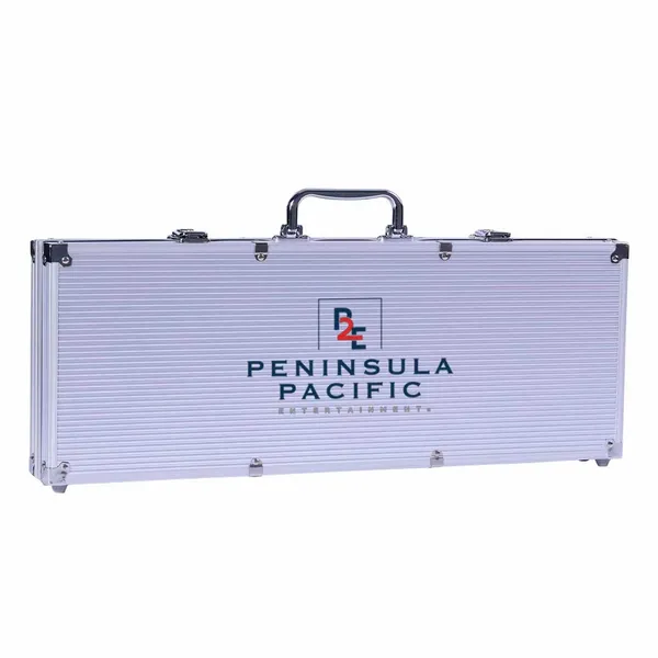 500ct Aluminum Poker Chip Cases