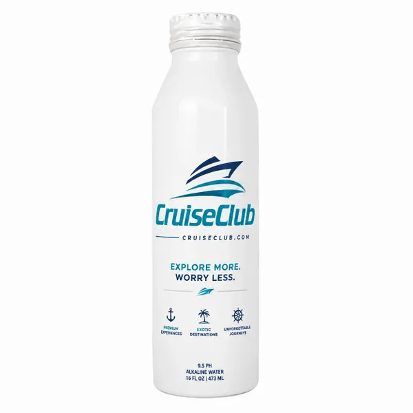 16 oz Aluminum Tall and Skinny Bottle (with Direct Print) - Custom Socks Now