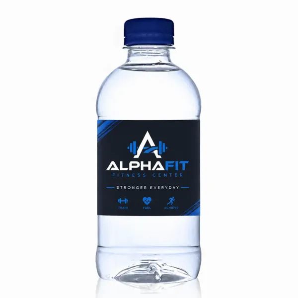 12 oz Bottled Water - Custom Socks Now