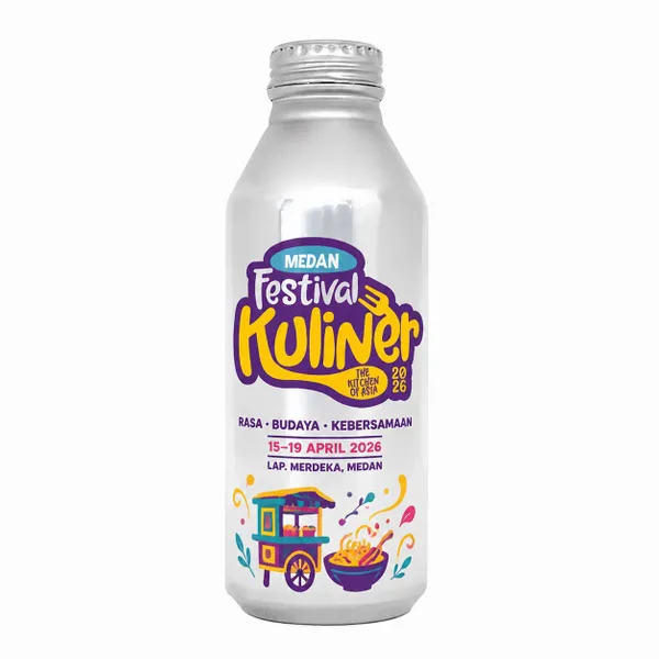 16 oz Aluminum Chubby Bottle with Direct Print - Custom Socks Now