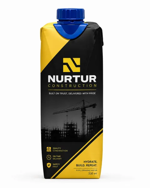 16.9 oz Water Bottle with Aluminum Insulation Inside - Custom Socks Now