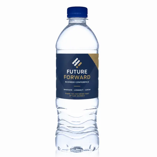 16.9 oz Standard Custom Label Water Bottles - Custom Socks Now