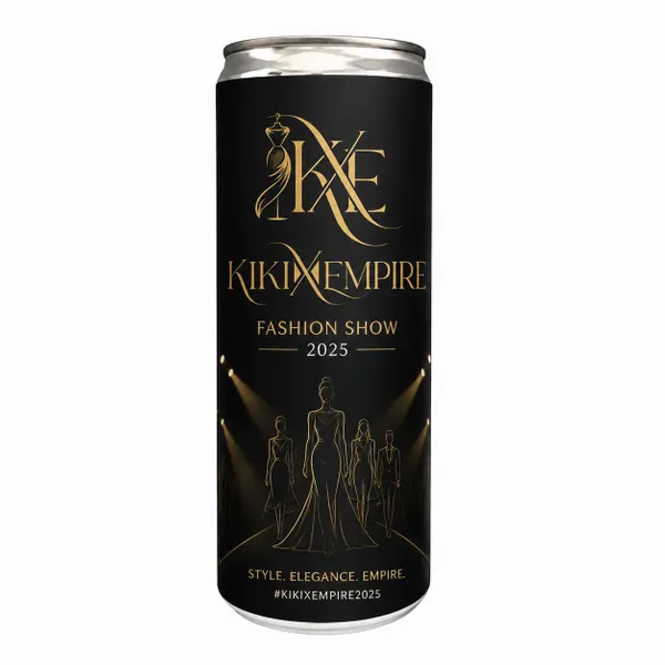 12 oz Can (with a wrap around label) - Custom Socks Now