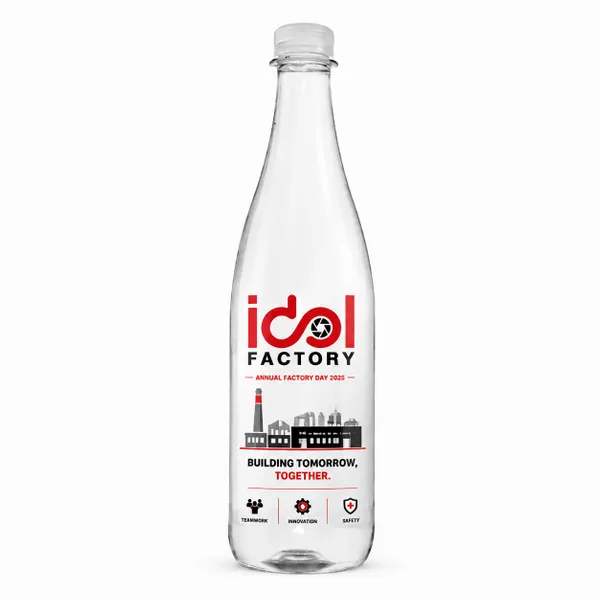 16.9 oz Champagne Style Water Bottle - Custom Socks Now
