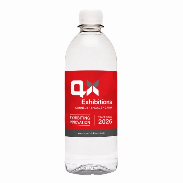 16.9 oz Light Blue Water Bottle - Custom Socks Now