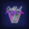 Cocktail Bar Neon - Custom Socks Now