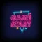 Game Start Neon Sign - Custom Socks Now