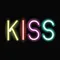 Kiss Neon Sign - Custom Socks Now