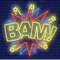 Bam Neon Sign - Custom Socks Now