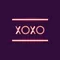 Xoxo Neon Sign - Custom Socks Now