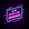 Open For Business Neon Sign - Custom Socks Now