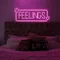 Feelings Neon Sign - Custom Socks Now