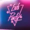 Let’s Party in Triangle Neon Sign - Custom Socks Now