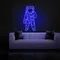 Astronaut Neon Sign - Custom Socks Now
