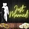 Just Married! Neon Sign - Custom Socks Now