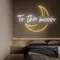 To The Moon Neon Sign - Custom Socks Now