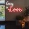 Crazy In Love Neon Sign - Custom Socks Now