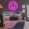 In Love Emoji Neon Sign - Custom Socks Now