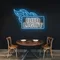 Fiery Bud Light Neon Sign - Custom Socks Now