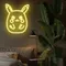 Cute Pikachu Neon Sign - Custom Socks Now