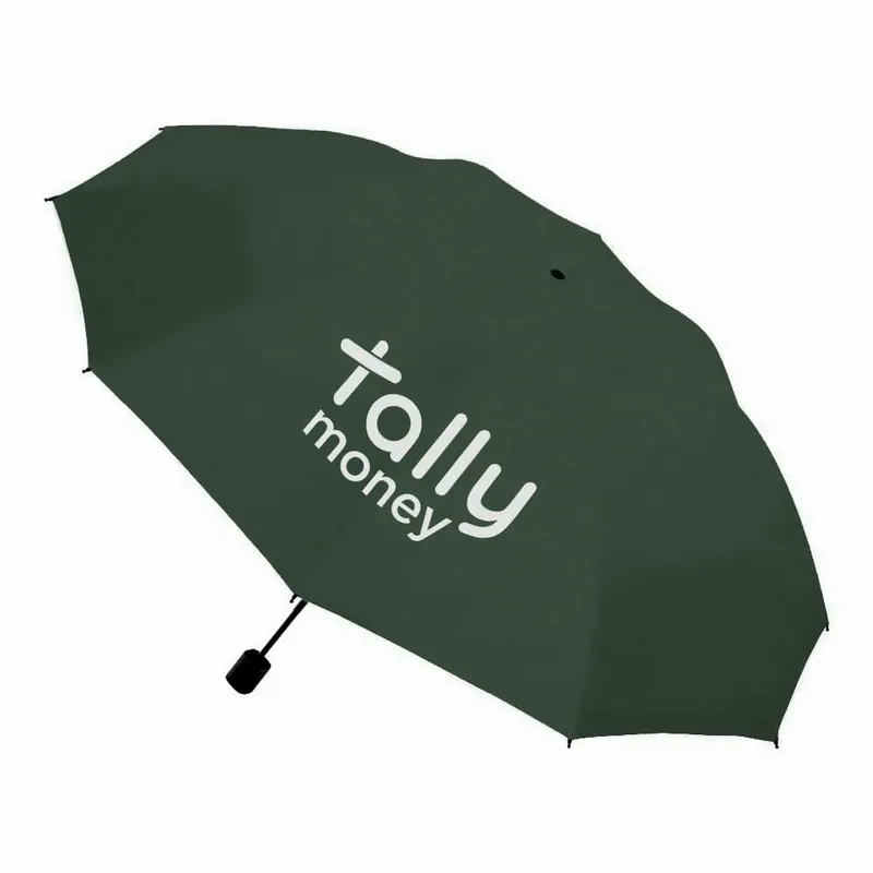 Auto Folding Umbrella - 42 In Arc - Custom Socks Now