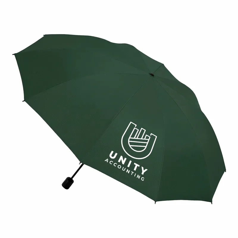 Auto Folding Umbrella - 42 In Arc - Custom Socks Now