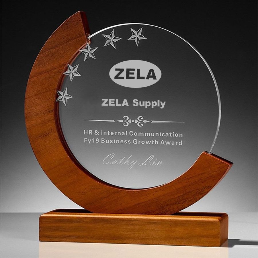 Wooden Base Trophies - Custom Socks Now