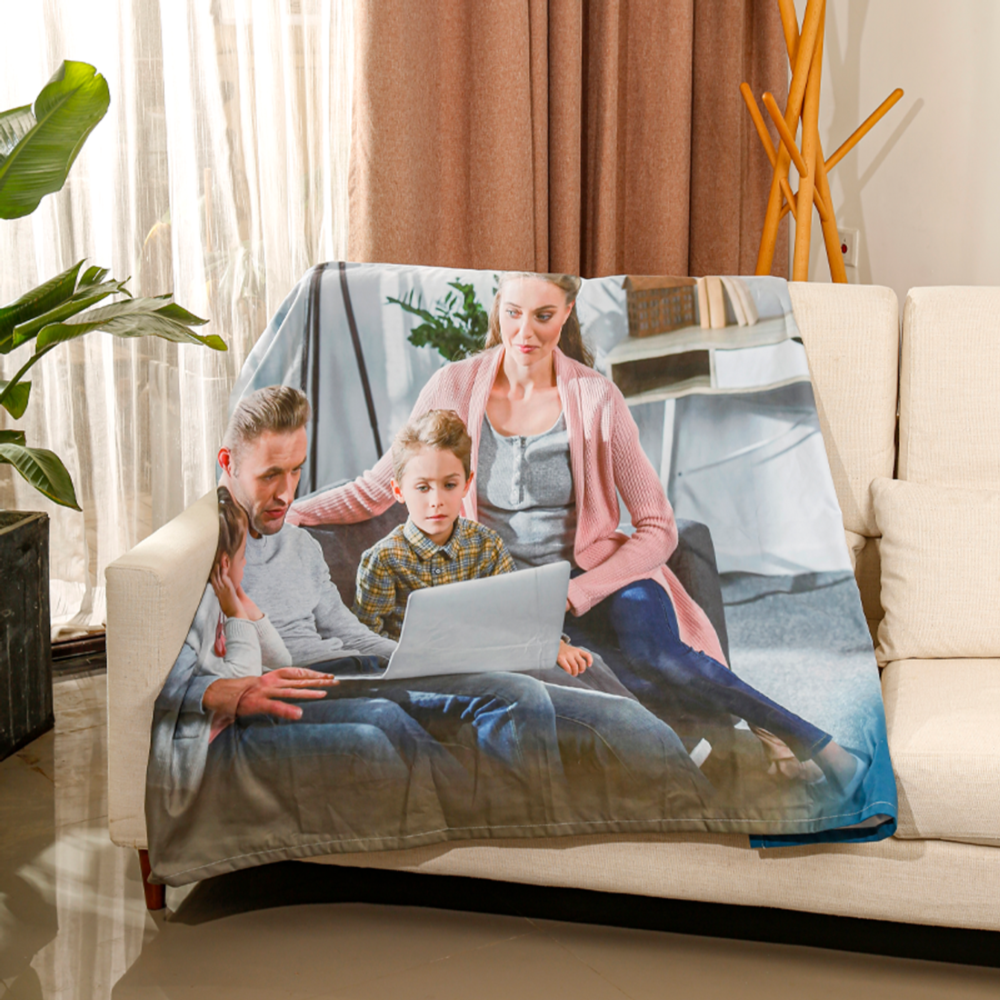 Fleece Blanket - Custom Socks Now