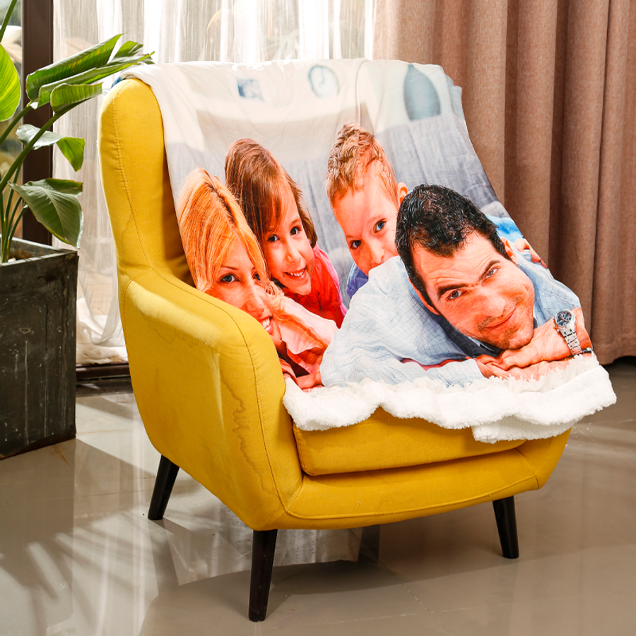 Sherpa Blanket - Custom Socks Now