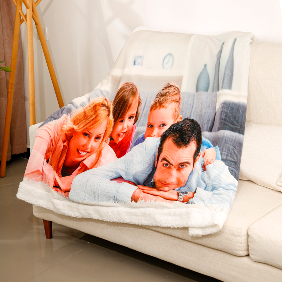 Sherpa Blanket - Custom Socks Now