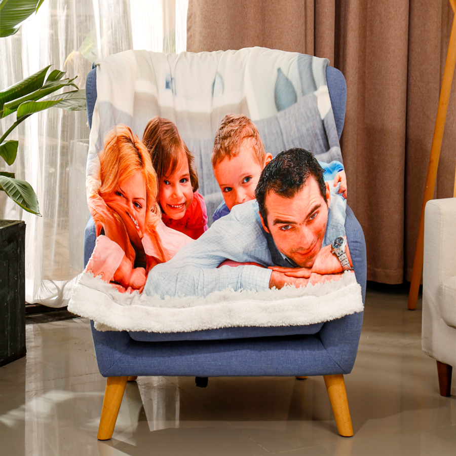 Sherpa Blanket - Custom Socks Now