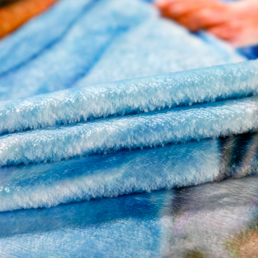 Plush Fleece Blanket - Custom Socks Now