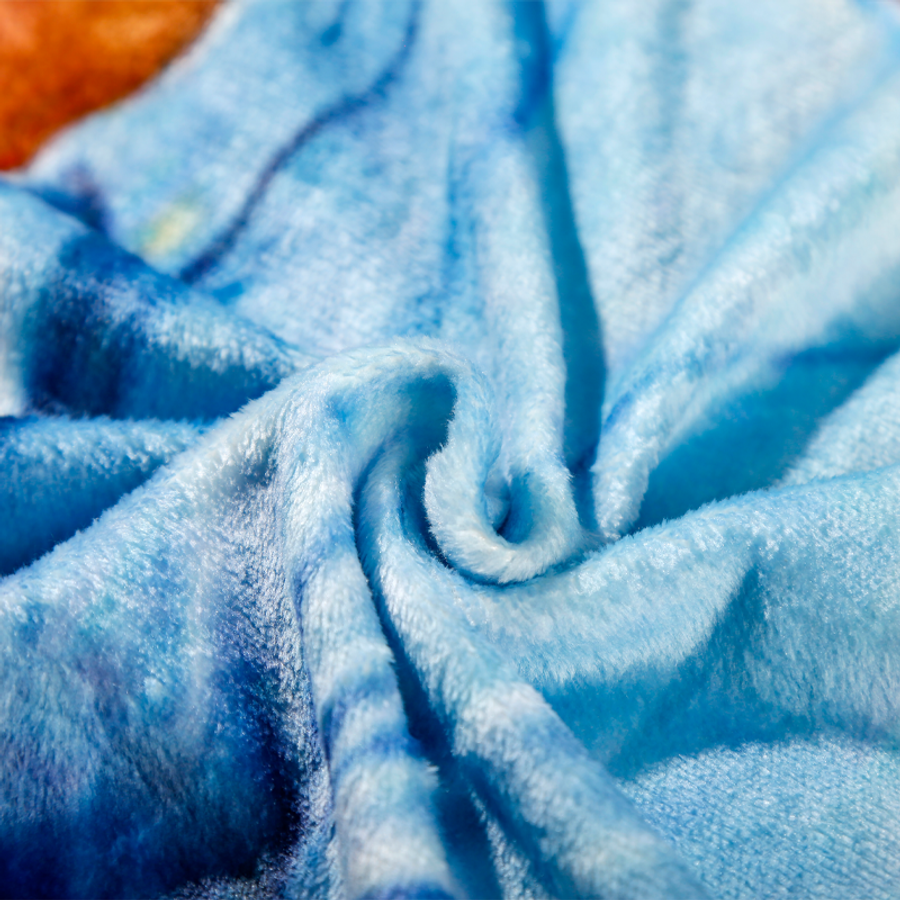 Plush Fleece Blanket - Custom Socks Now