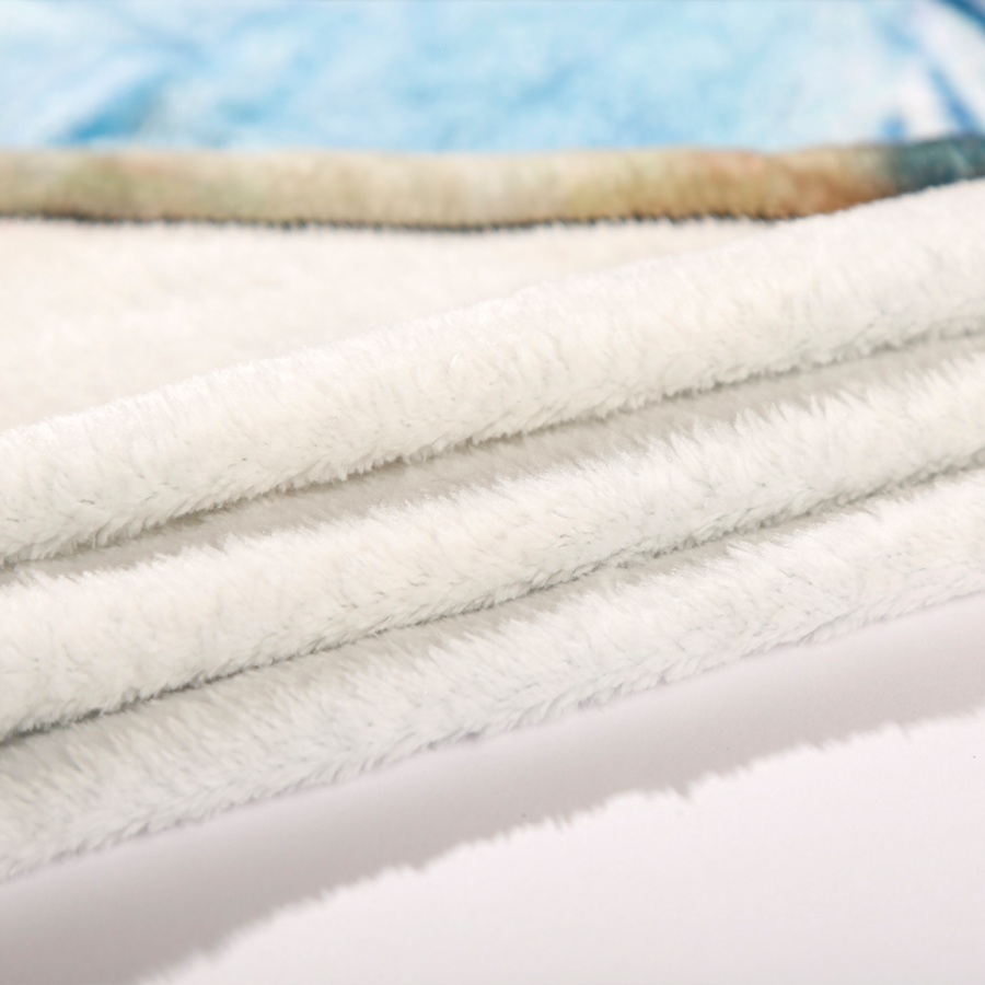 Plush Fleece Blanket - Custom Socks Now
