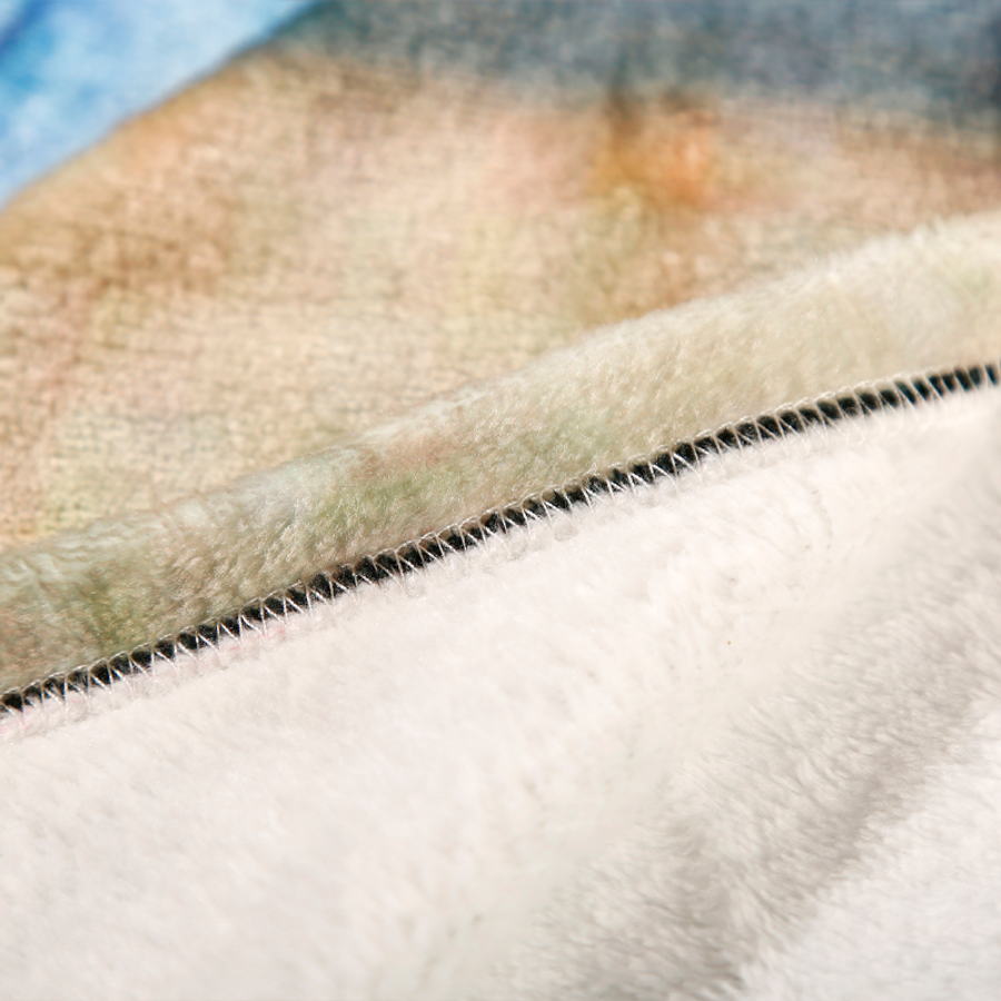 Plush Fleece Blanket - Custom Socks Now